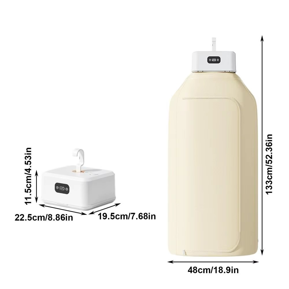 Mini Sèche-Linge Portable avec UV – Séchage Rapide Sans Soleil