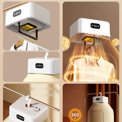 Mini Sèche-Linge Portable avec UV – Séchage Rapide Sans Soleil