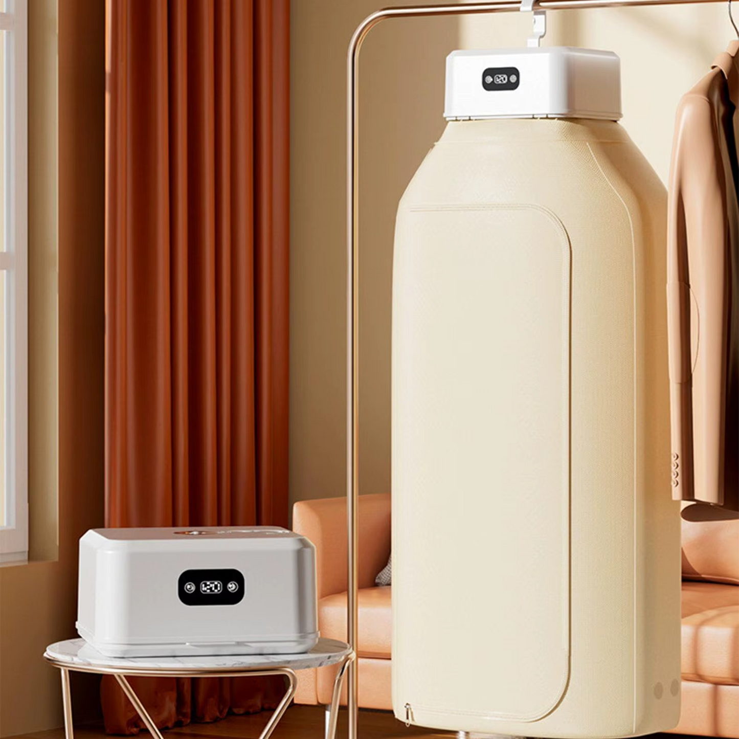 Mini Sèche-Linge Portable avec UV – Séchage Rapide Sans Soleil